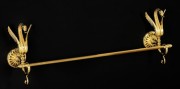 Полотенцедержатель Luxor L70 см, арт. 26133 цвет золото