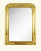 Зеркало прямоугольное 89х67х5 (см) цвет золото