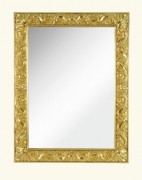 Зеркало прямоугольное 84х64х4 (см) цвет золото